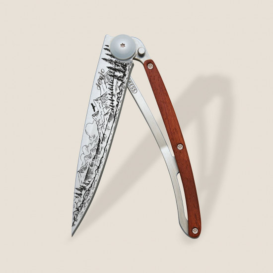 Deejo 1CB080 Tattoo 37g, coralwood, Mountain