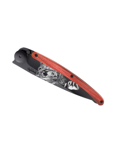 Deejo 1GB157 Tattoo Black 37g, red beech, Grizzly