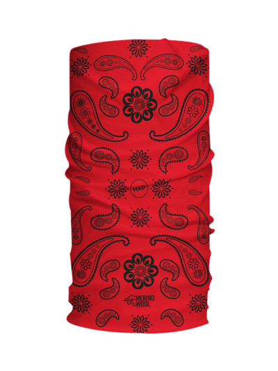 India Paisley Red
