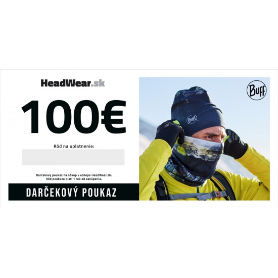 Darčekový poukaz 100€ Darčekový poukaz 100€